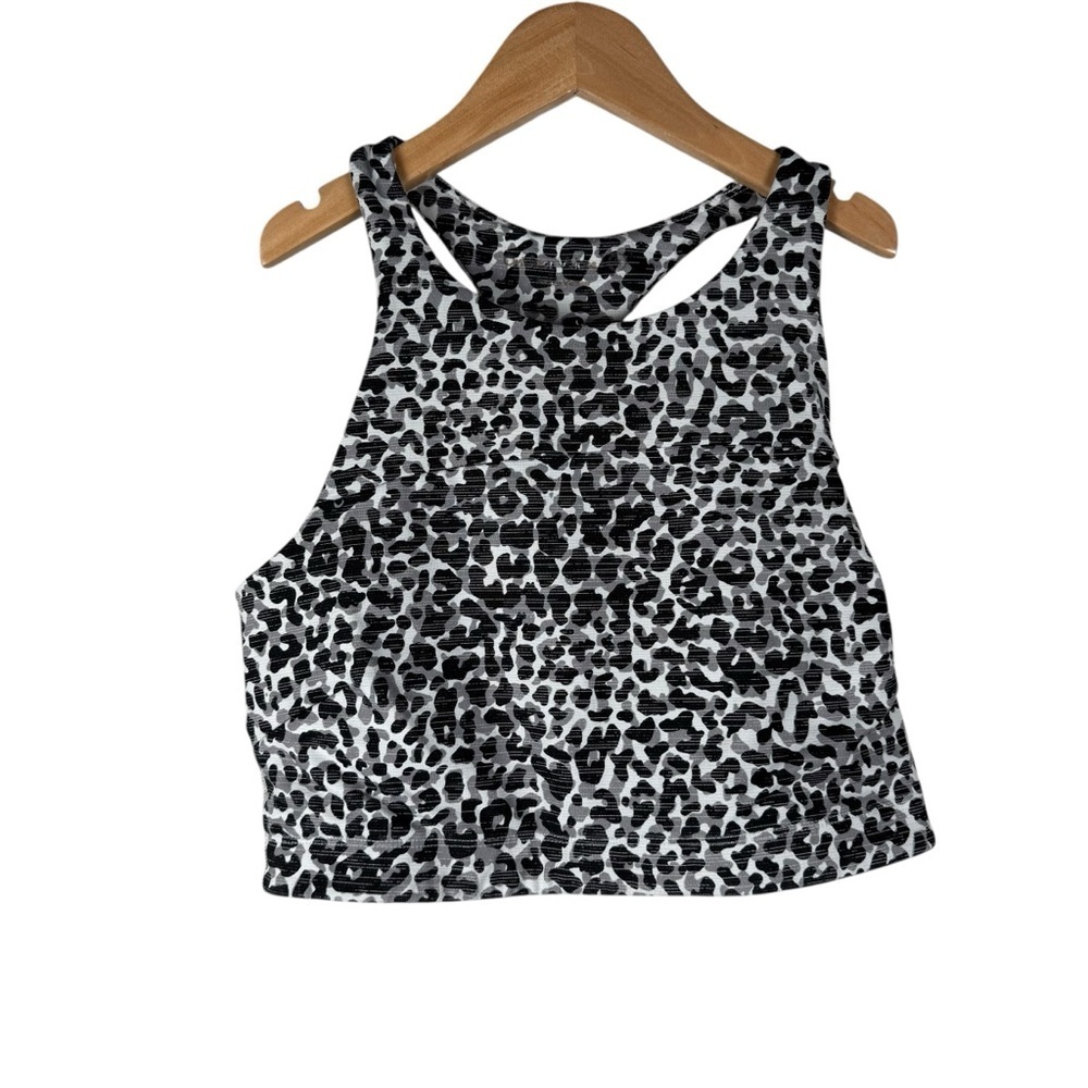 Outdoor Voices Animal Print Crop Size Medium